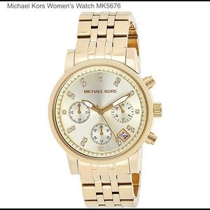 Michael Kors Gold tone watch